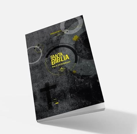Santa Biblia de Promesas Reina-Valera 1960 / Letra Gigante - 13 Puntos / Rústica / Metal / Negro