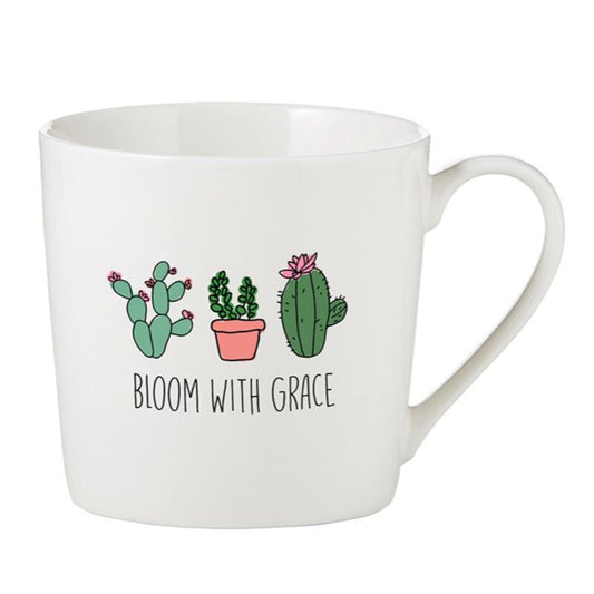Bloom with Grace Cafe Mug