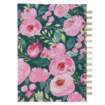 First My Mother Pink Peony Large Wirebound Journal