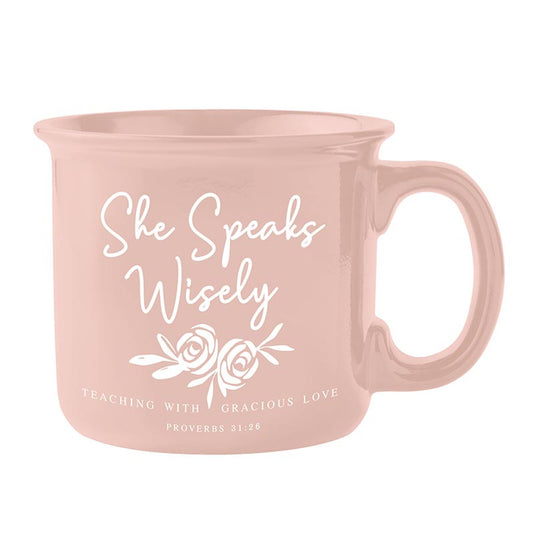 She Speaks Wisely Coffee Mug
