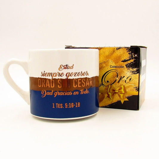 Taza Orad sin Cesar - Oro