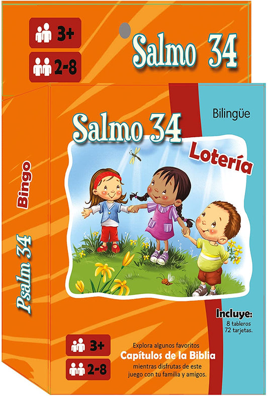 Salmo 34: Bingo (Bilingüe)