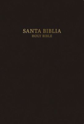 RVR 1960/KJV Biblia Bilingüe Tamaño Personal, negro tapa dura con índice