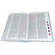 Biblia Letra Grande 12 puntos para Mujer RV1960 flexible flores con índice