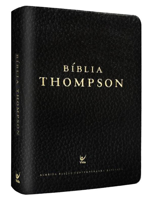 Bíblia Thompson AEC – capa couro sintético preto