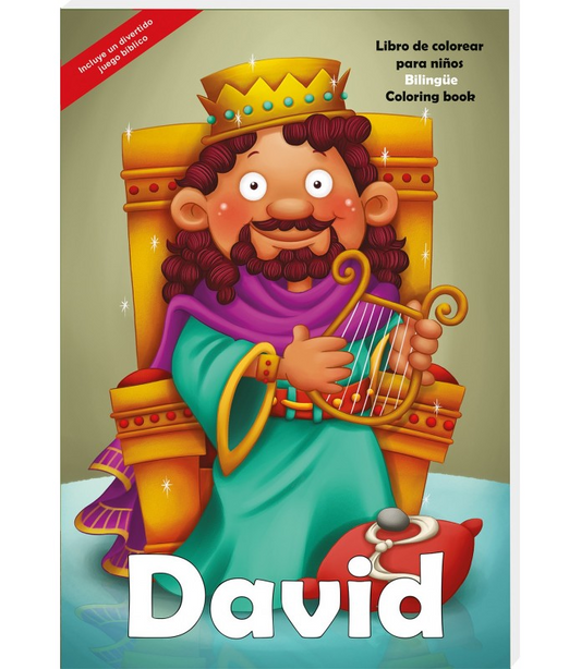 David- Libro de Colorear Gigante