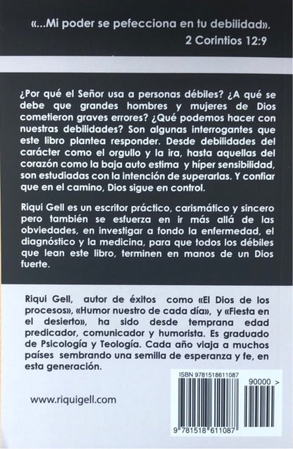 Libro Débiles en manos de un Dios fuerte - Riqui Gell