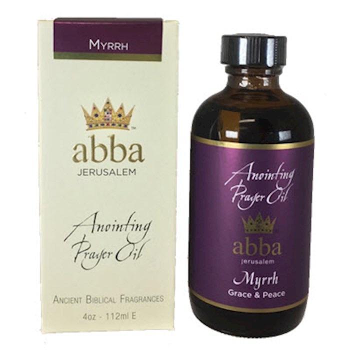 ABBA Anointing Oil Myrrh 4 oz- Grace & Peace