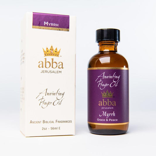 ABBA Anointing Oil Myrrh 2 onz  Grace & Peace